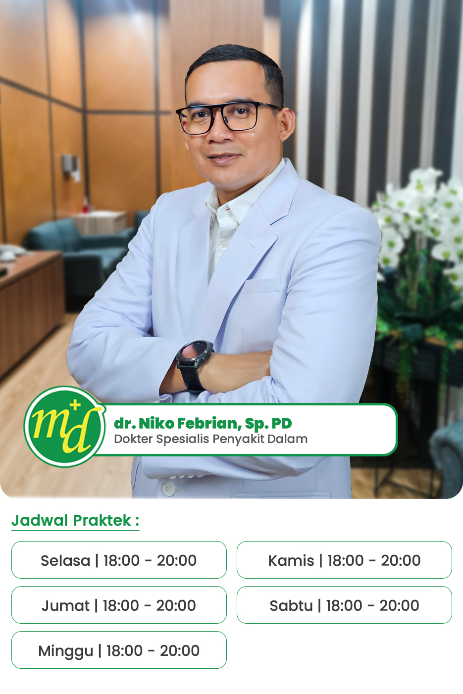 dr. Niko Febrian, Sp. PD